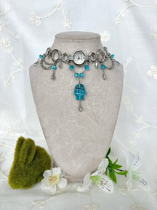 "Sounds Fishy" Watch Necklace