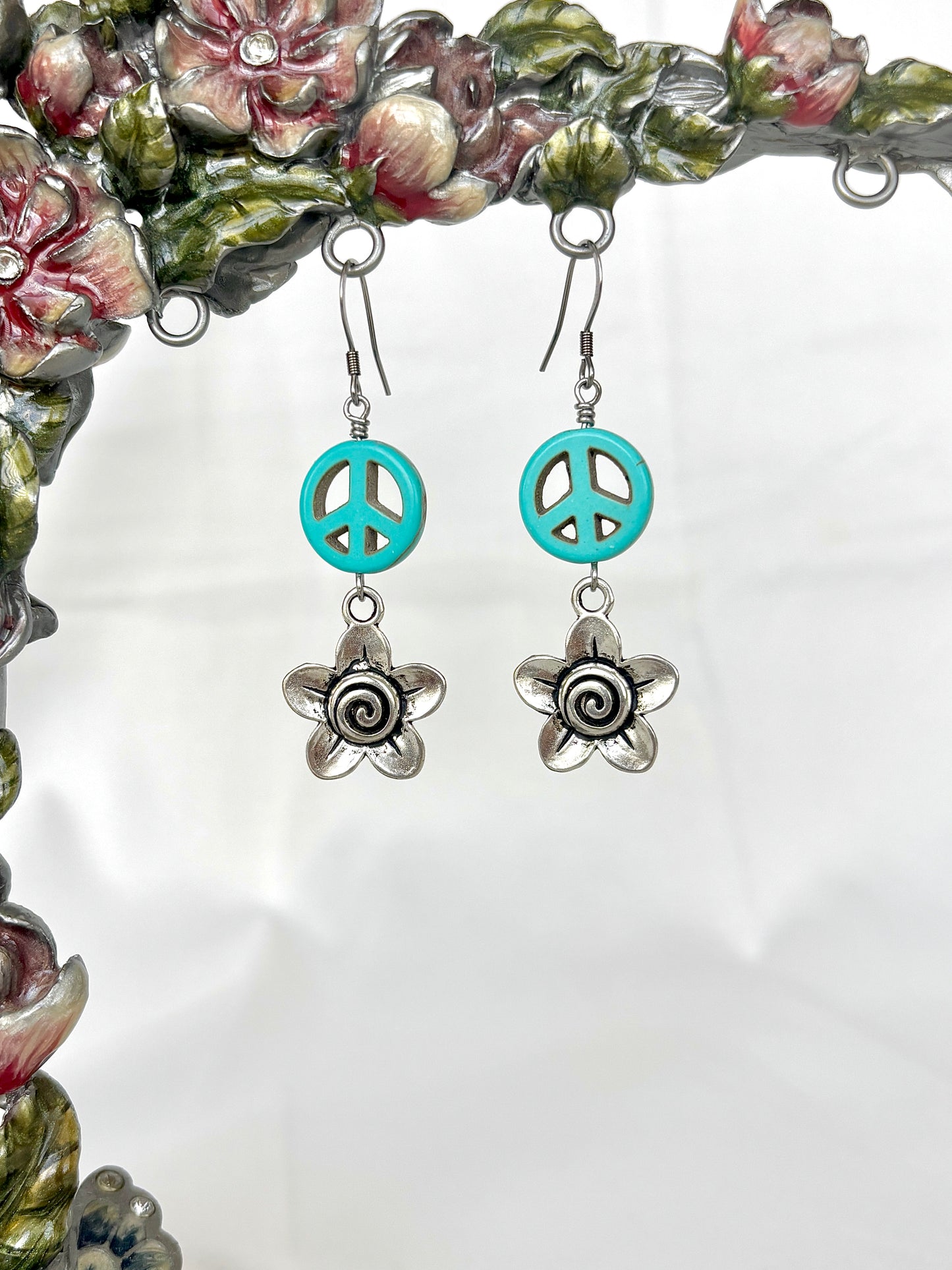 "Peace-d Together" Earrings