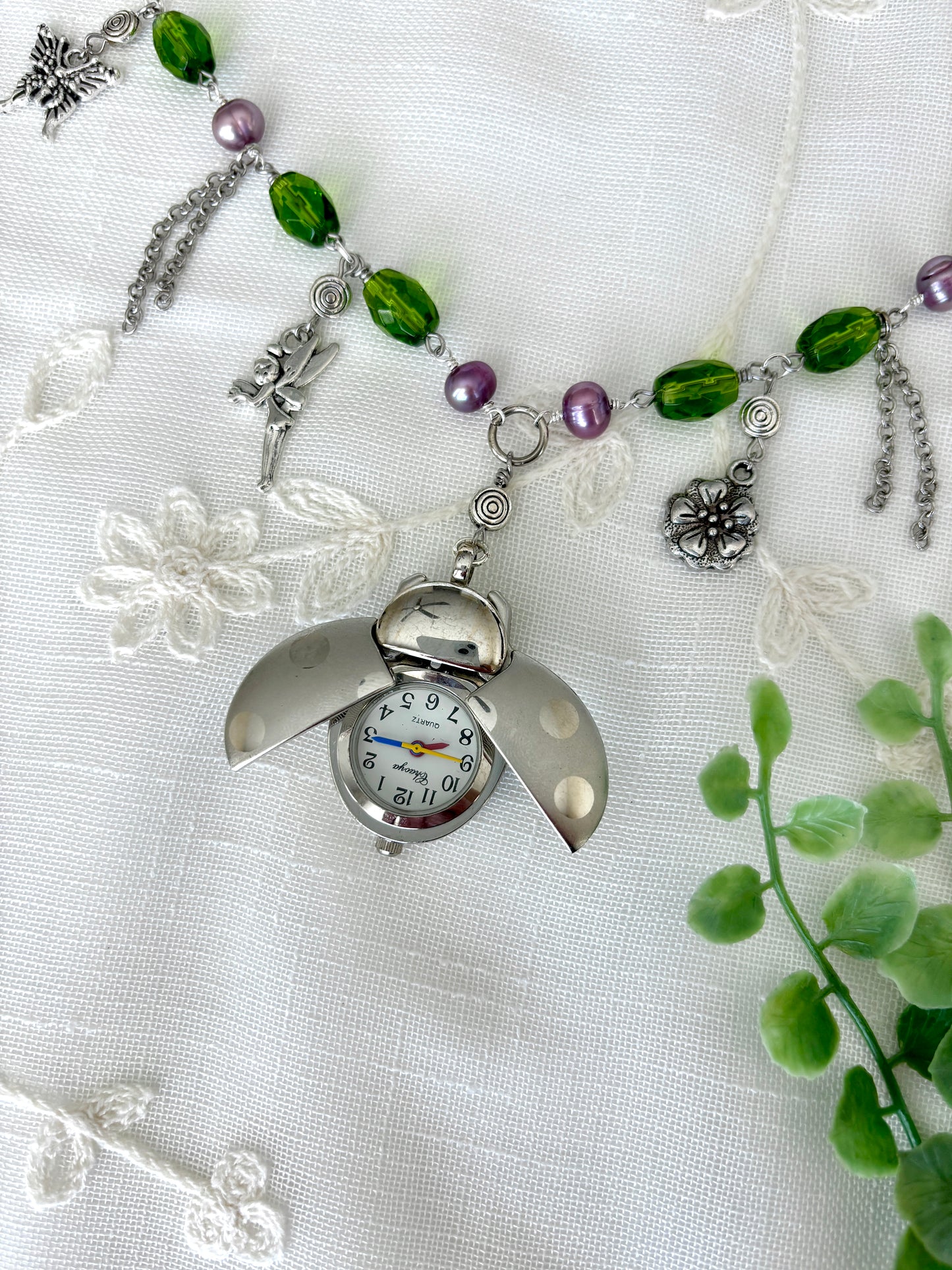 "Little Lives" Watch Necklace
