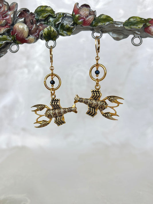 “Lobstah” Earrings
