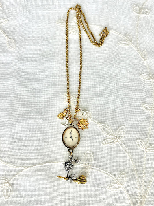 Gold Everswiss - Watch Charm Necklace