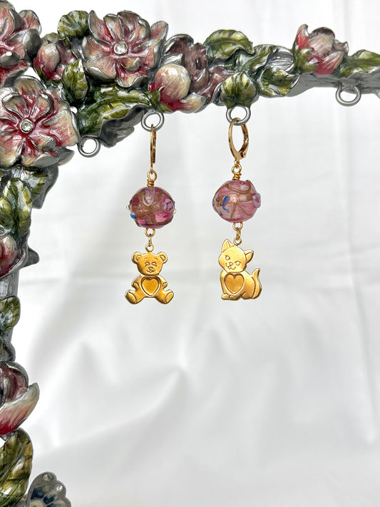 "Big Hearted" Earrings