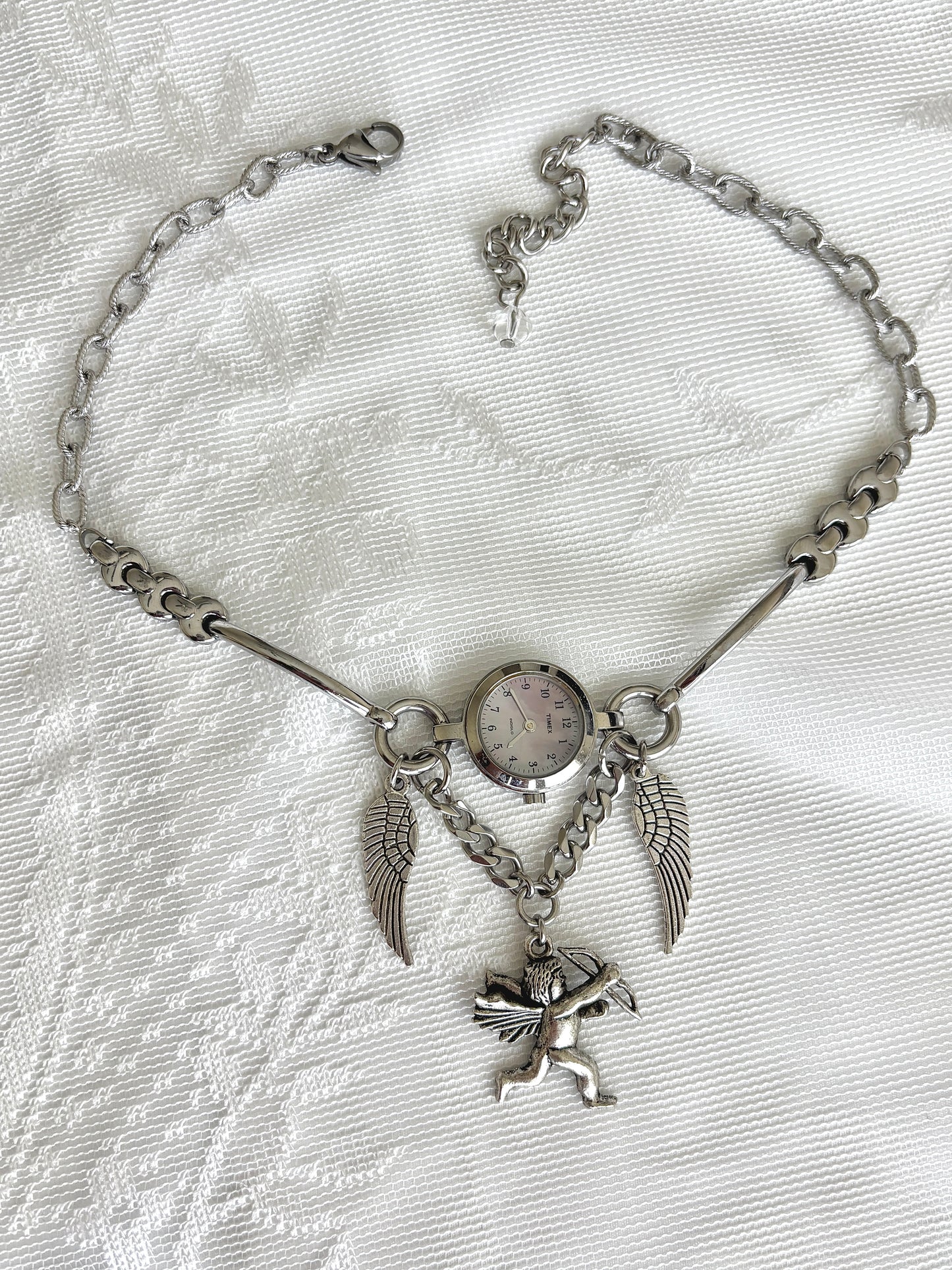 “Halo There” Watch Necklace