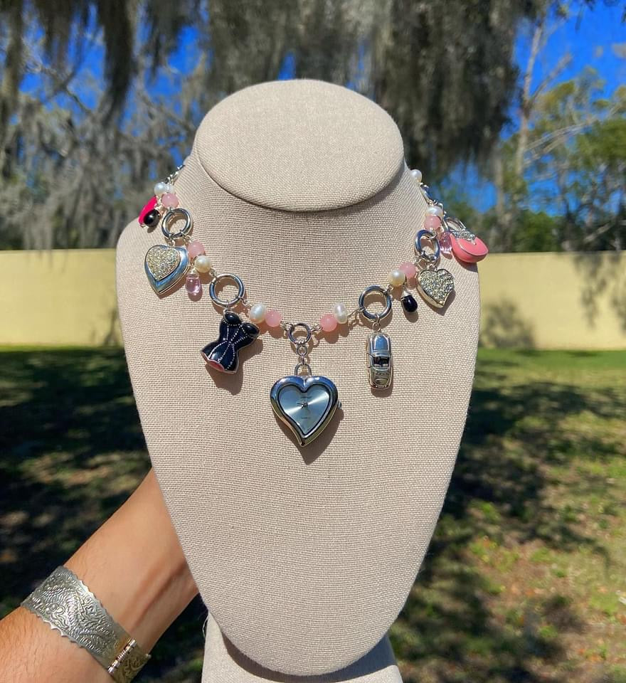 "Girl's Night Out" Watch Necklace
