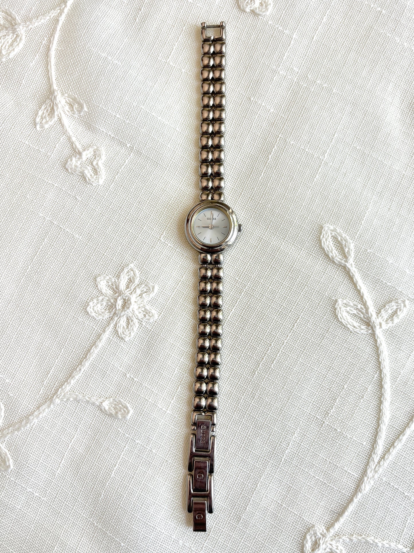 Guess Light Blue Face Watch