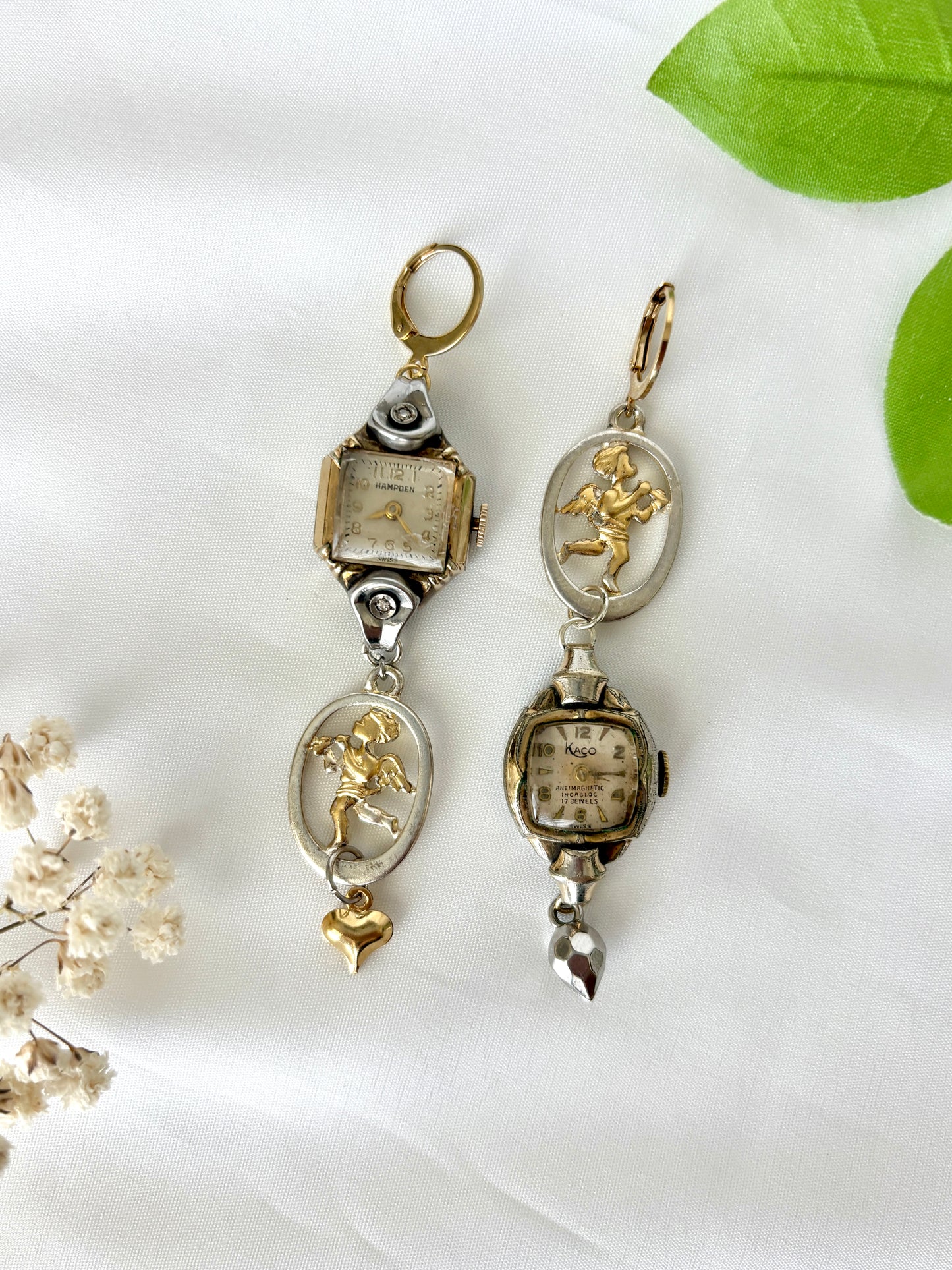 "Rhythmic Blessings" Watch Earrings