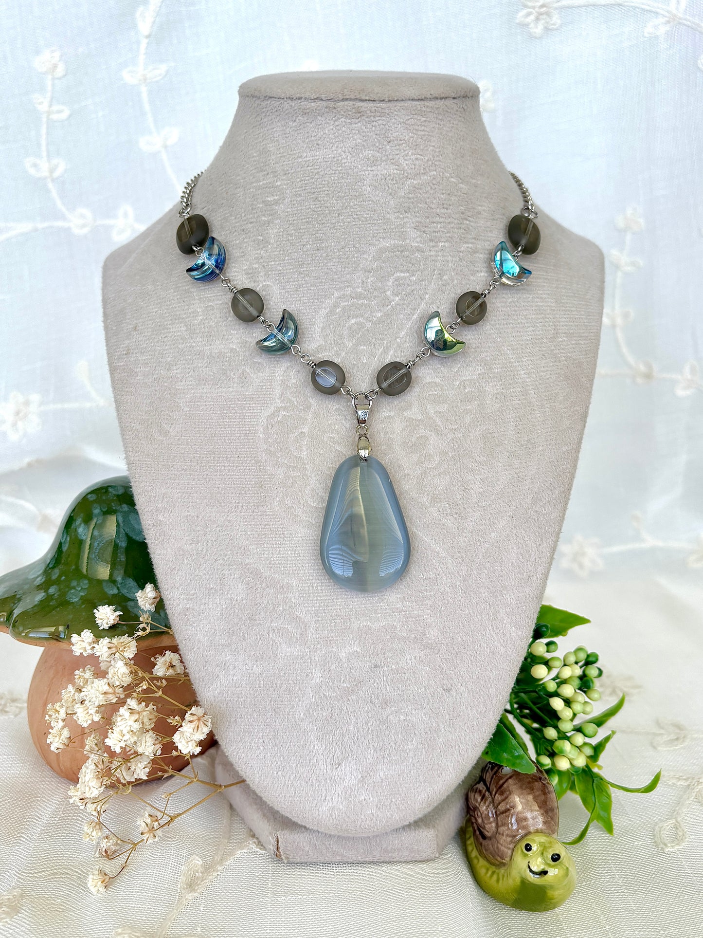 “Lunar Fog” Necklace