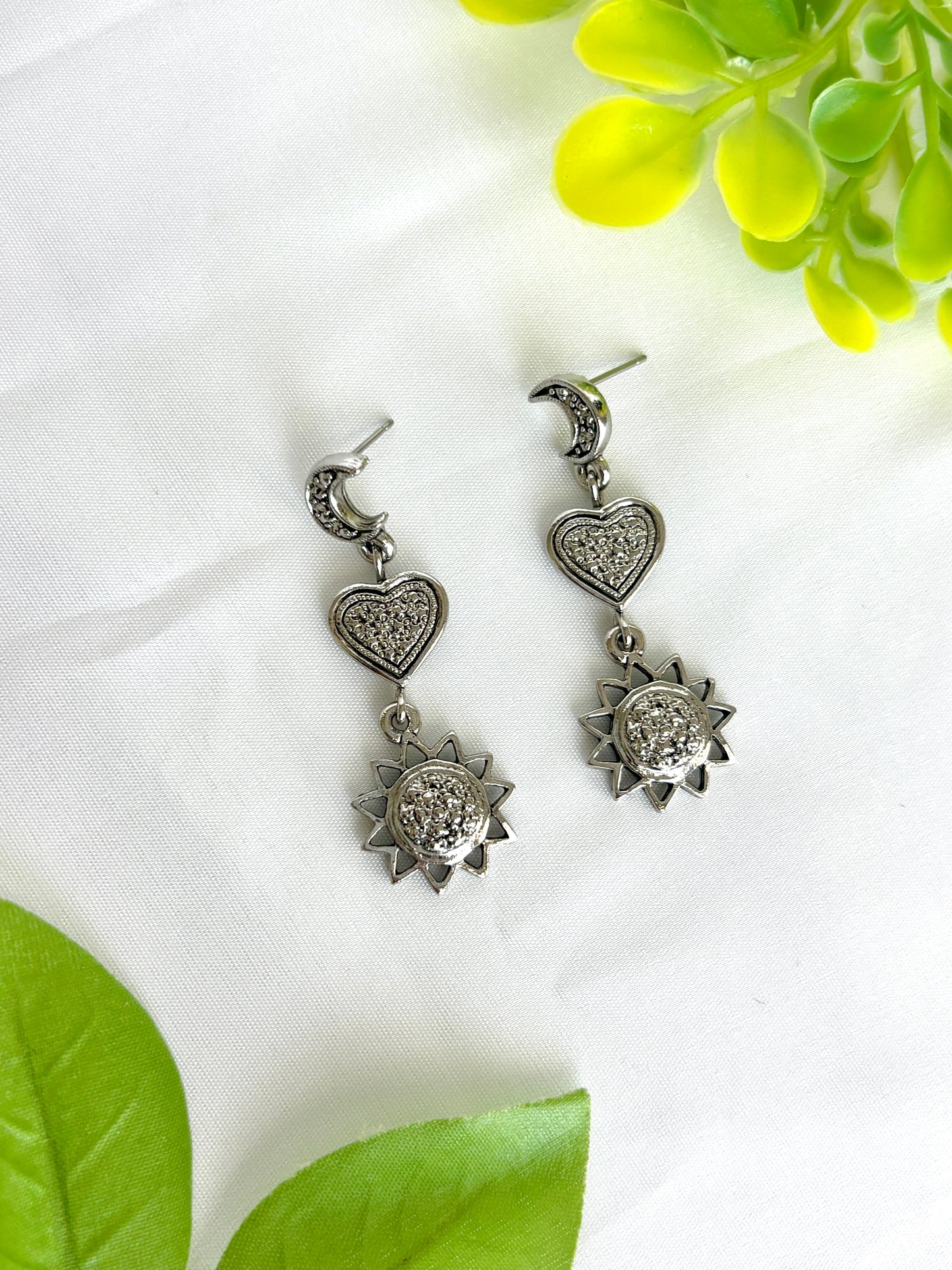 "Planetary Affair" Vintage Earrings