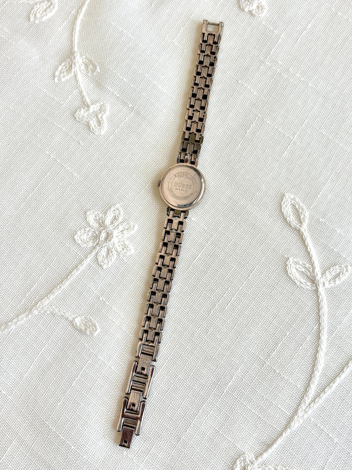 Guess Light Blue Face Watch