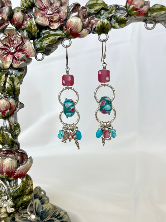 “Cotton Candy” Earrings