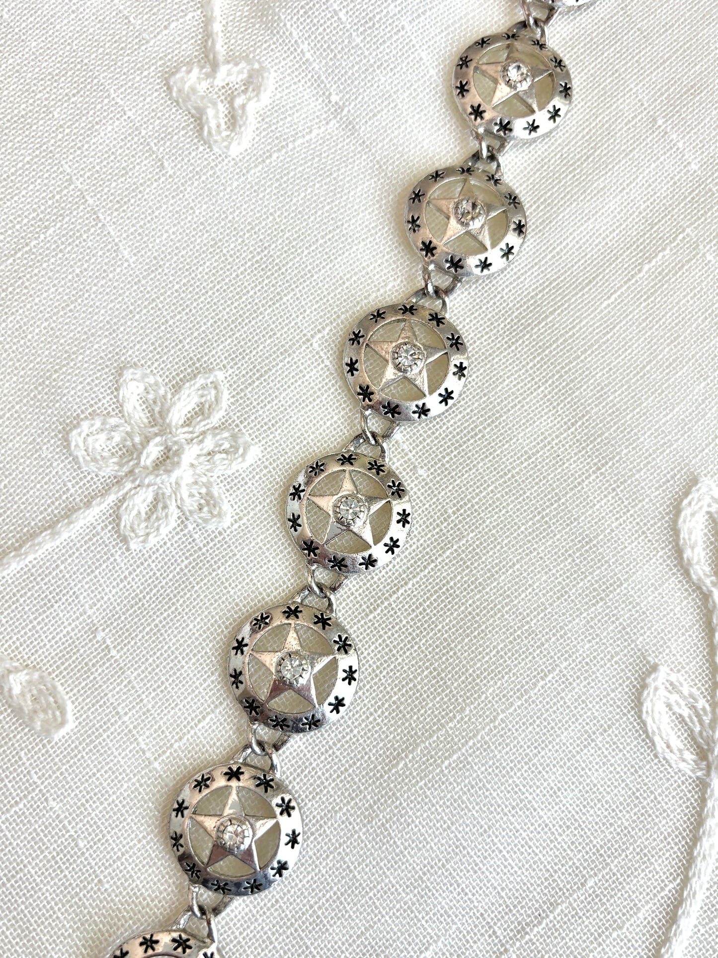 Rhinestone Star Bracelet