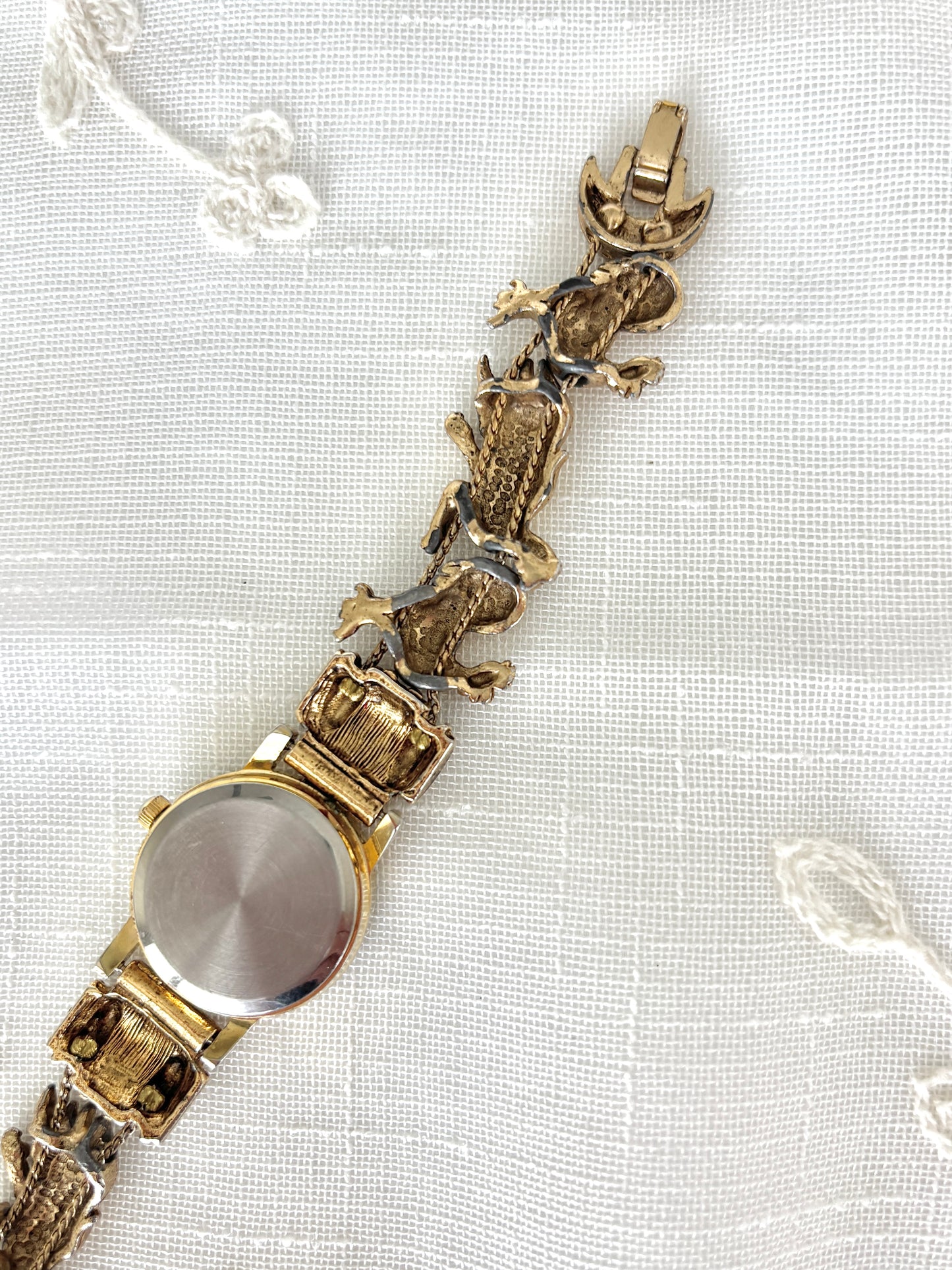Bond St Gold Chicken Slider Charm Watch