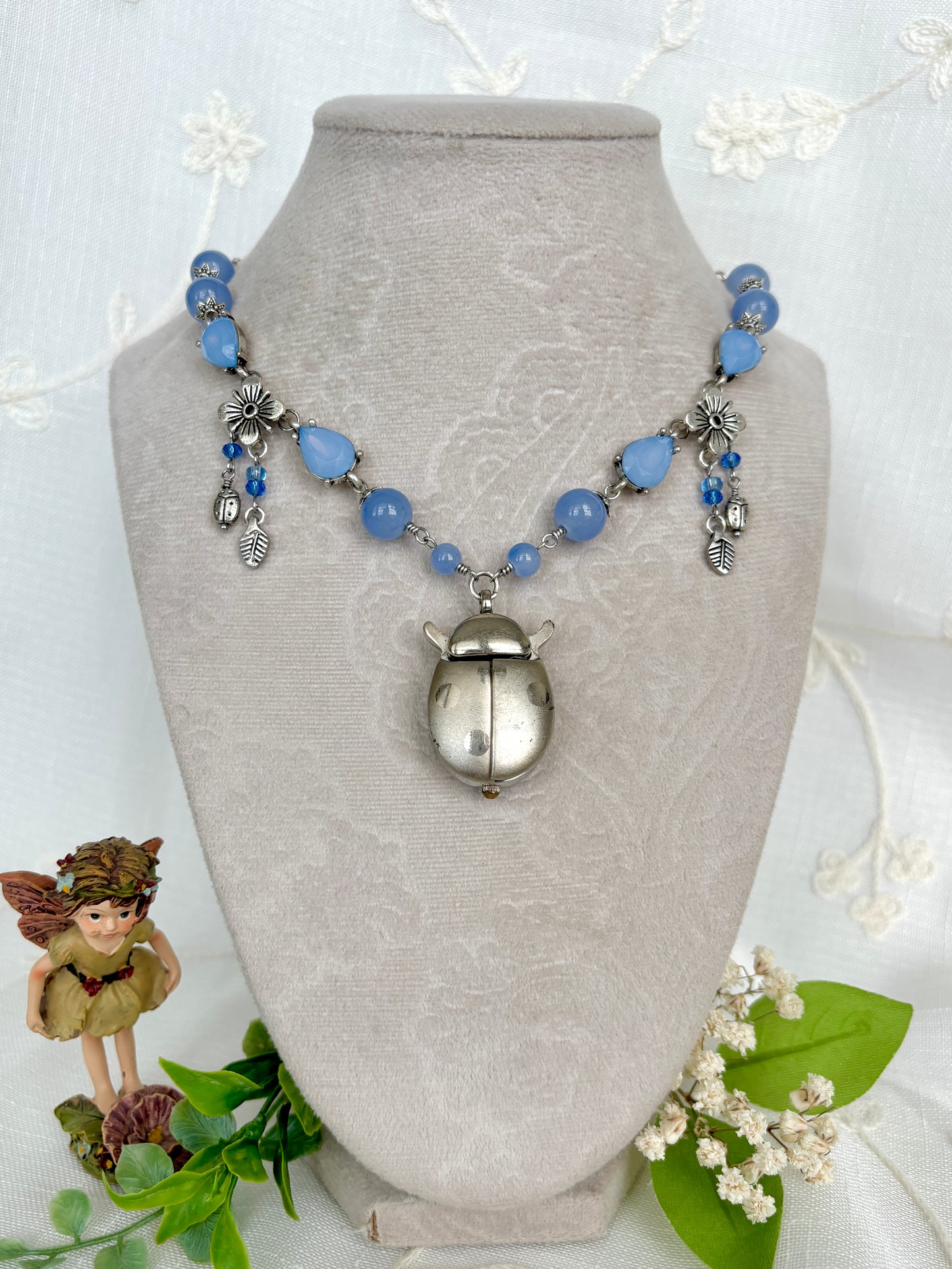 "Buggin' Out" Watch Necklace