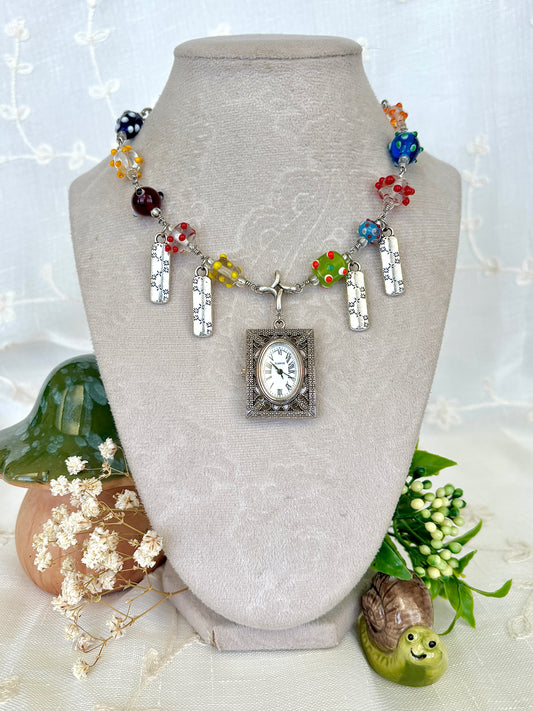 “Connect The Dots” Watch Necklace