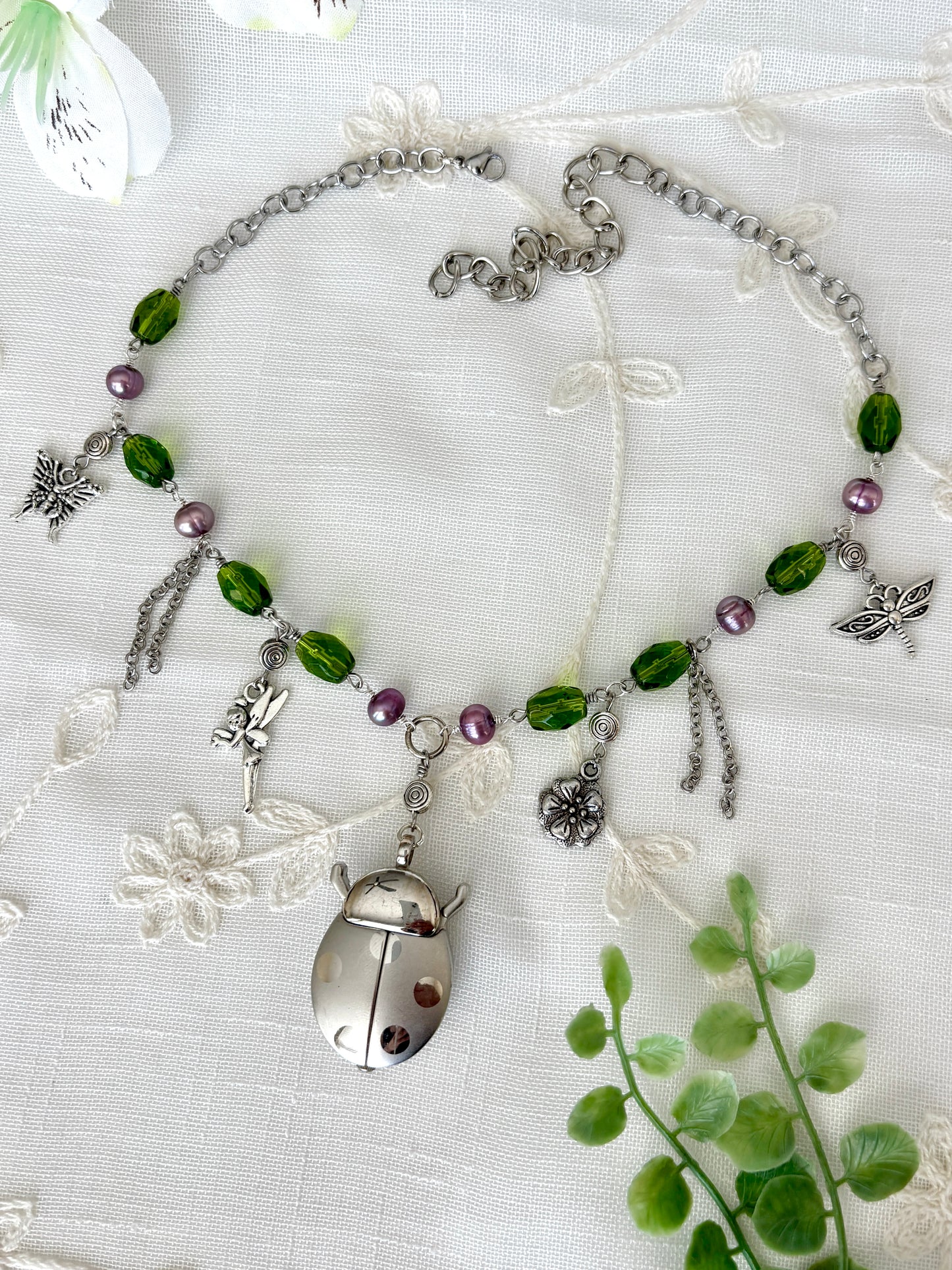 "Little Lives" Watch Necklace