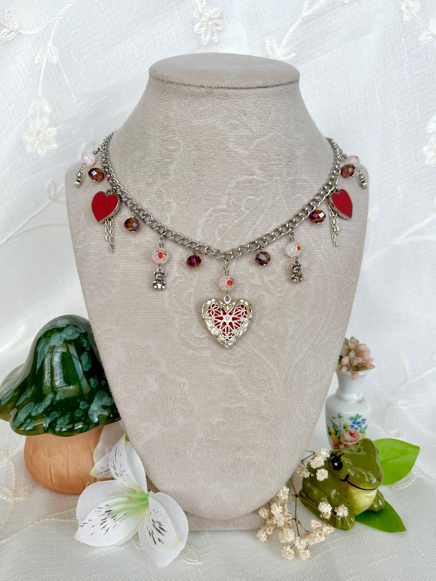 "Bear Your Heart" Locket Necklace