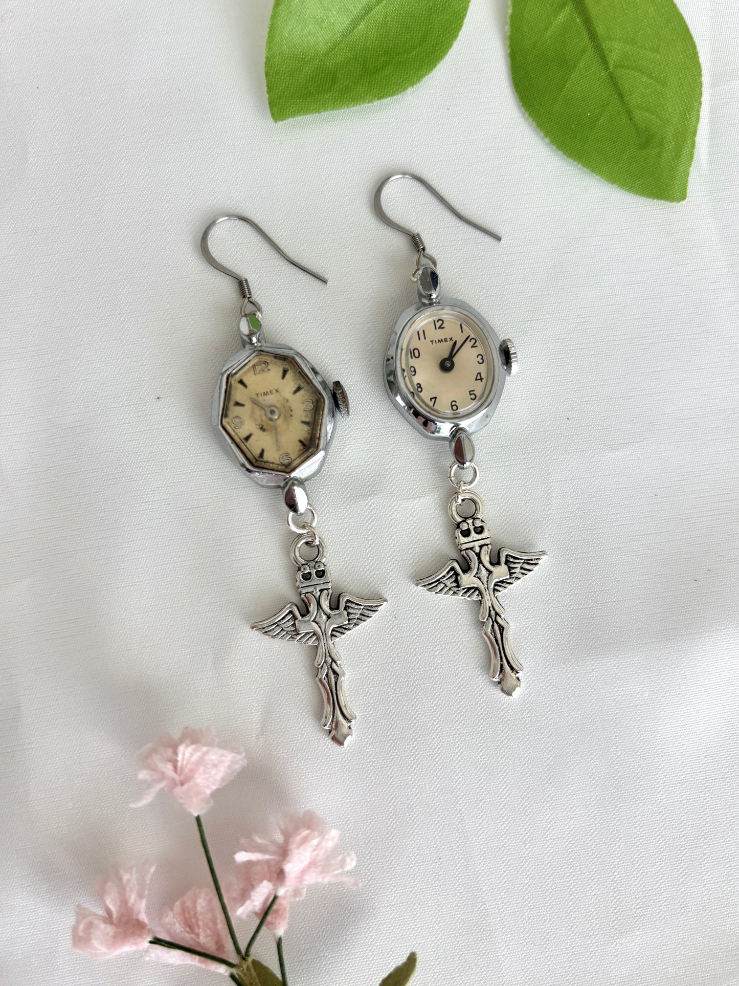 “Stay Sharp” Watch Earrings