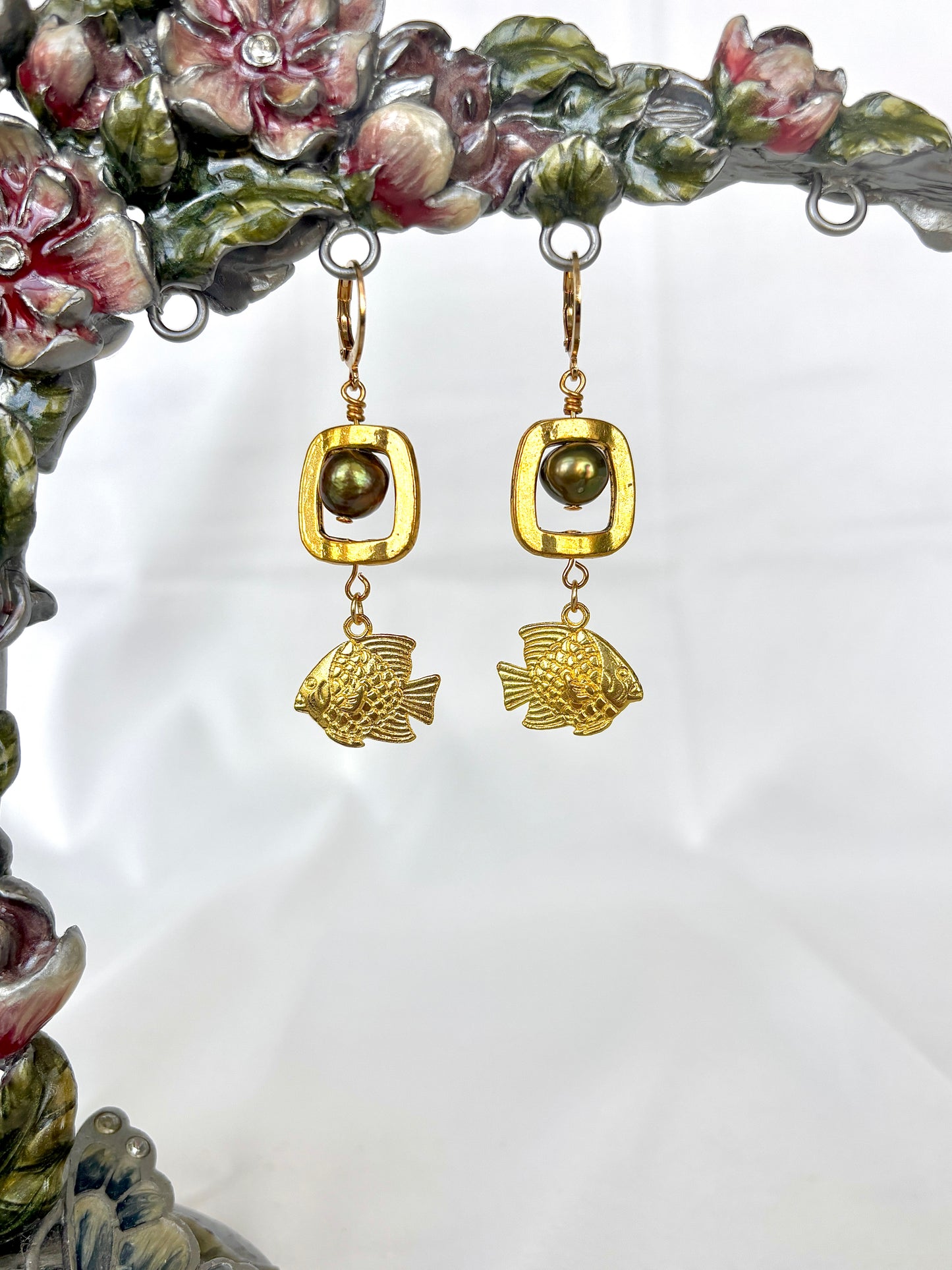 "Flashy Fish" Earrings