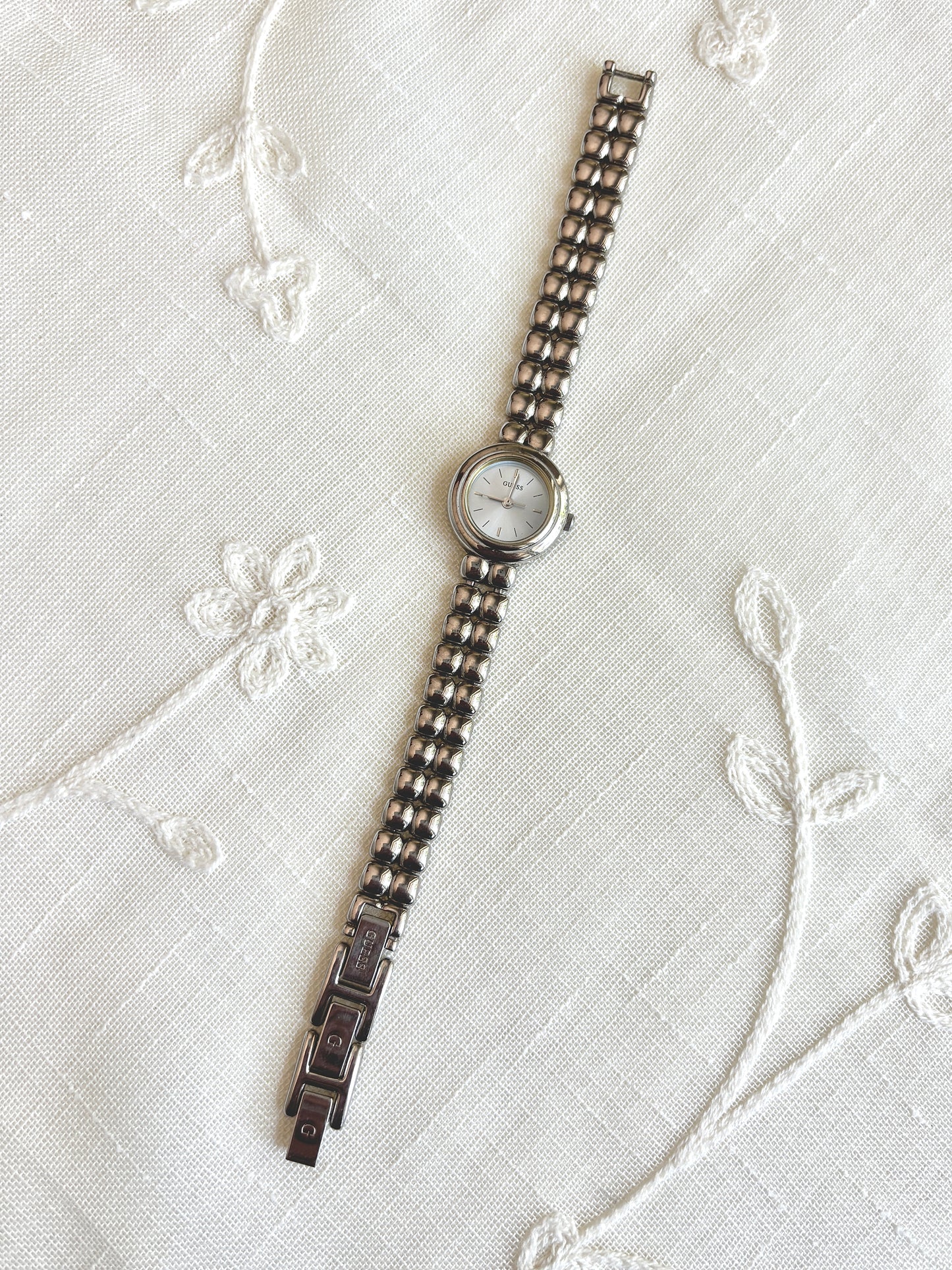 Guess Light Blue Face Watch
