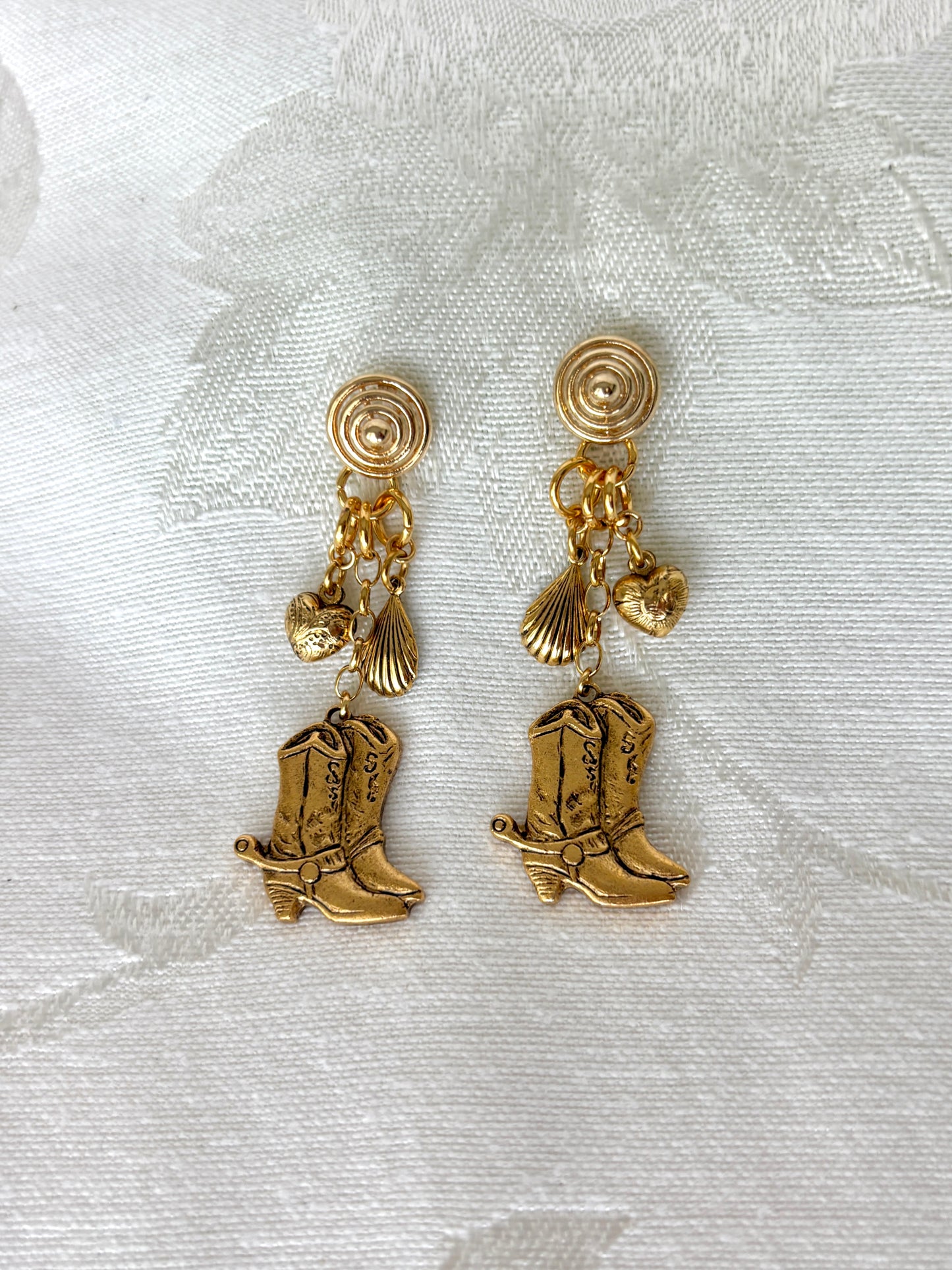“Shakin’ Boots” Earrings