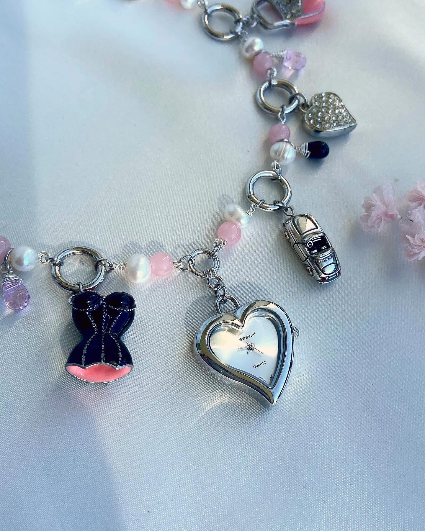 "Girl's Night Out" Watch Necklace