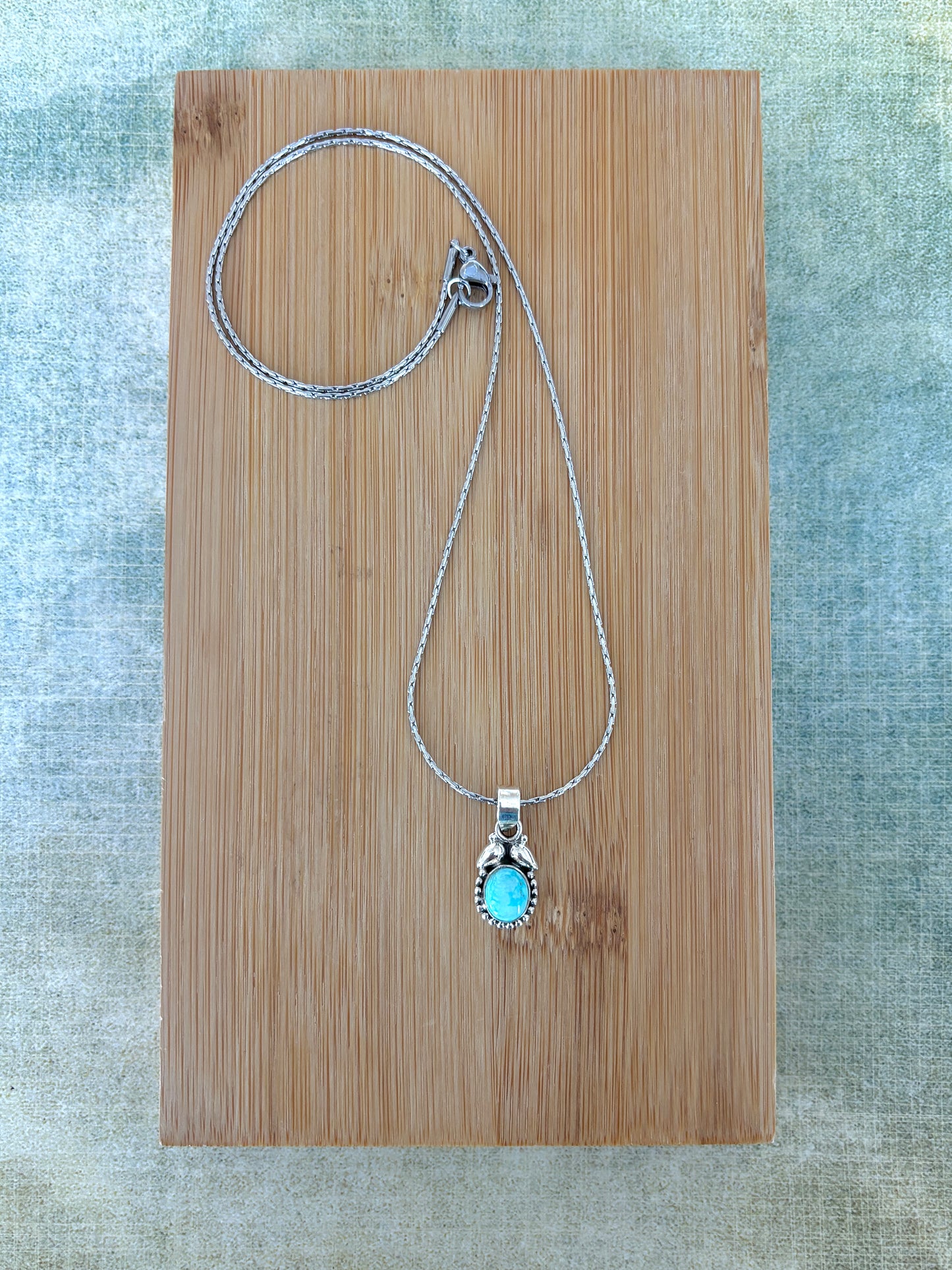 Blue Larimar • Sterling .925 Pendant