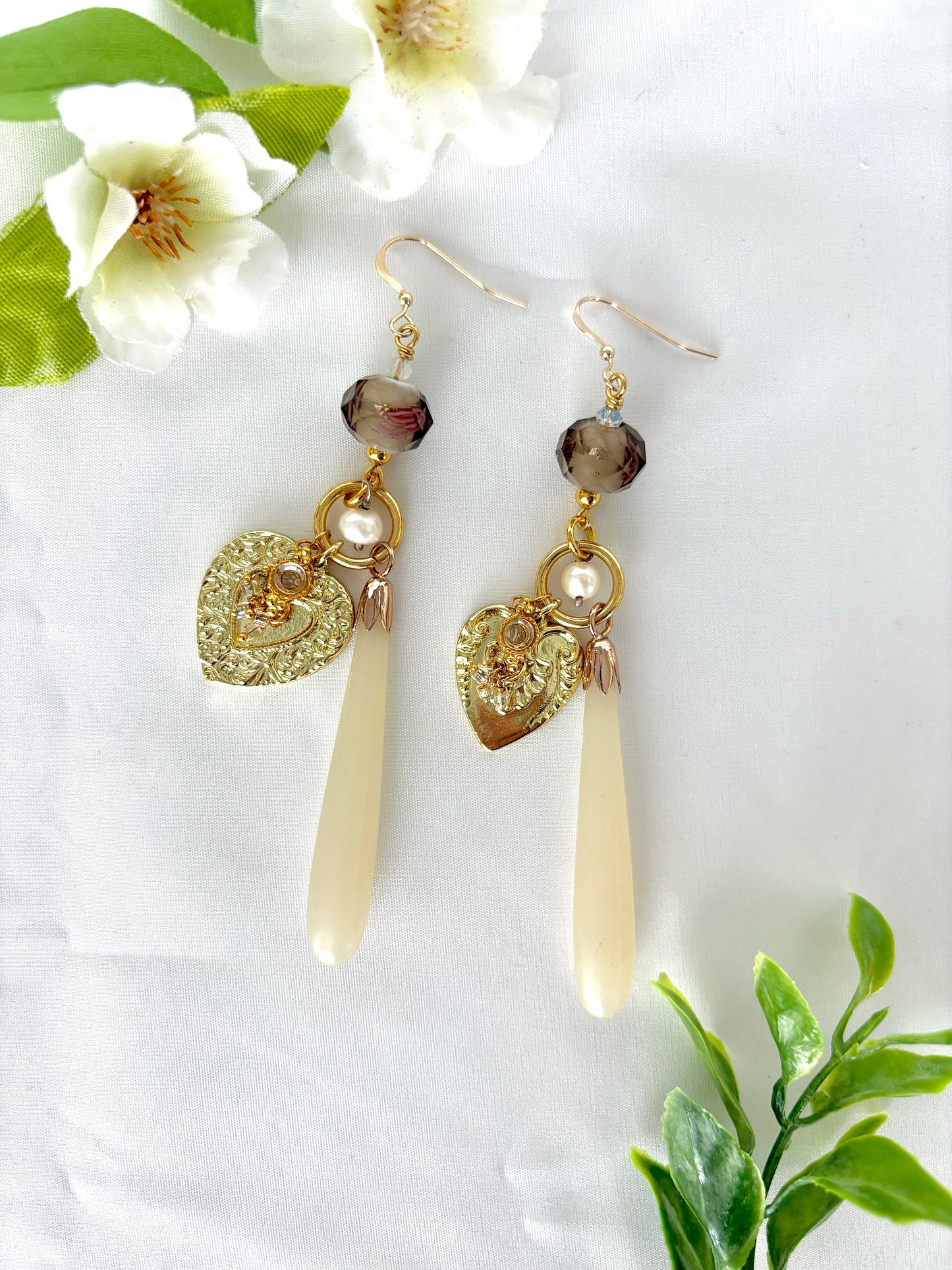 “Rosamund’s Ball” Earrings