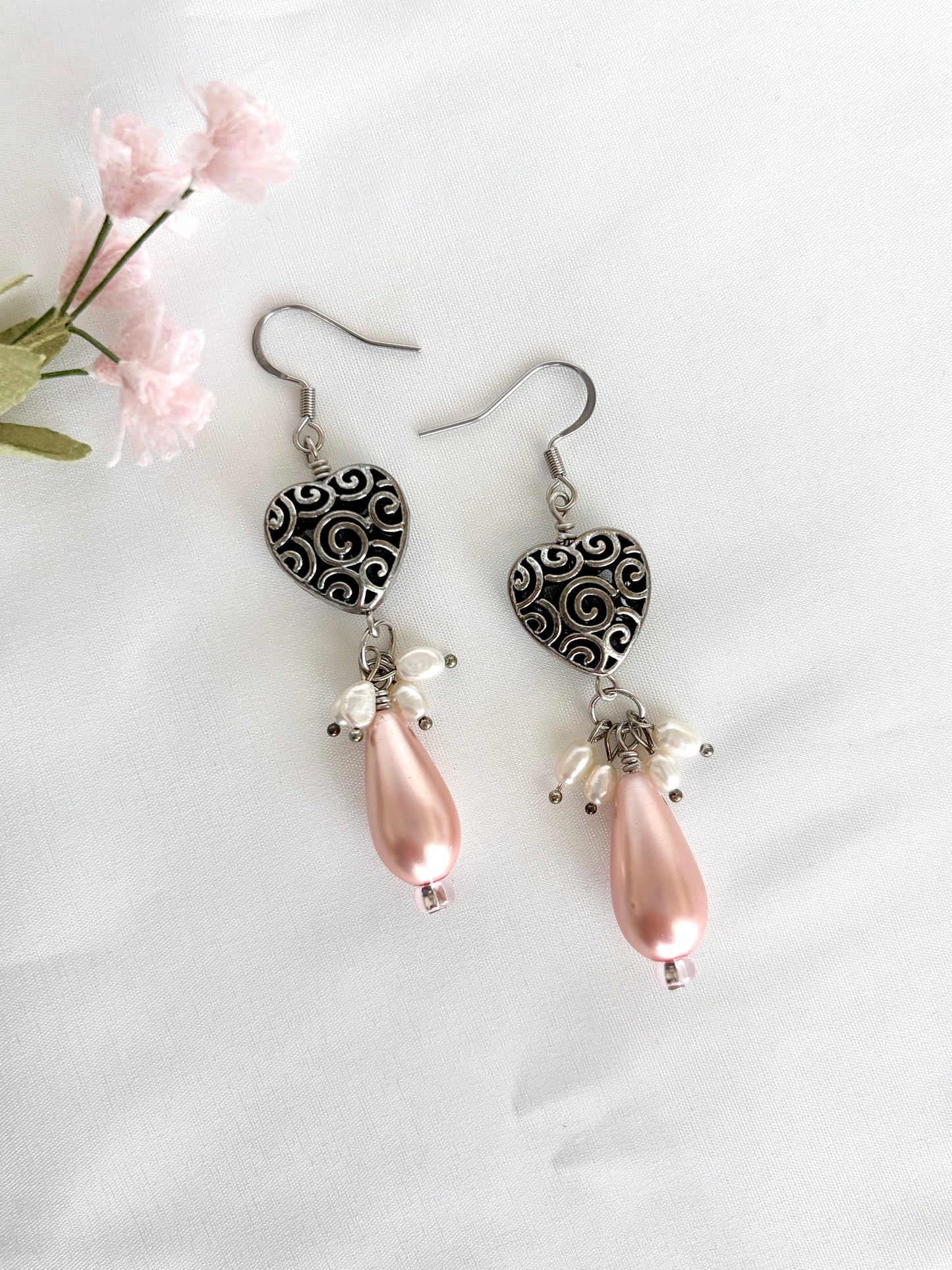 "Give My Heart A Swirl" Earrings