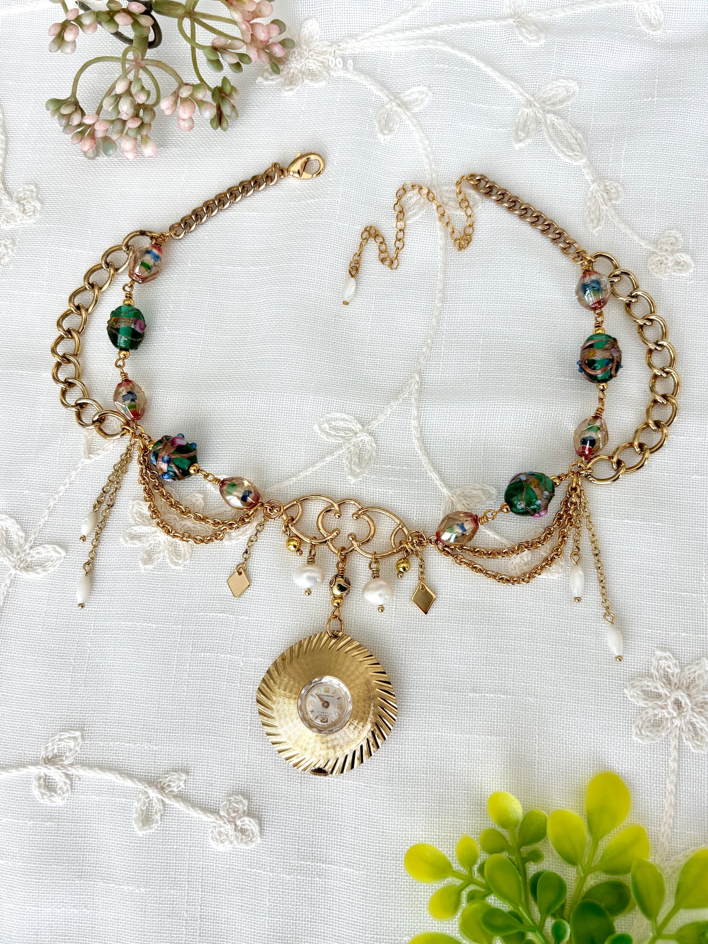 "So Charming" Watch Necklace