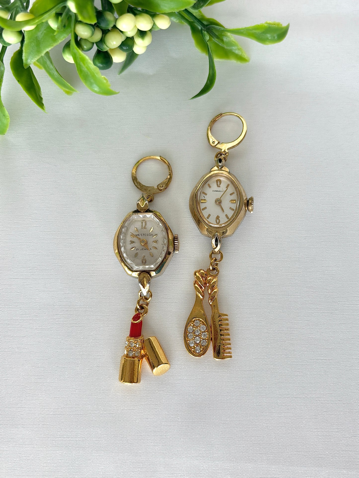 "Night Out" Watch Earrings