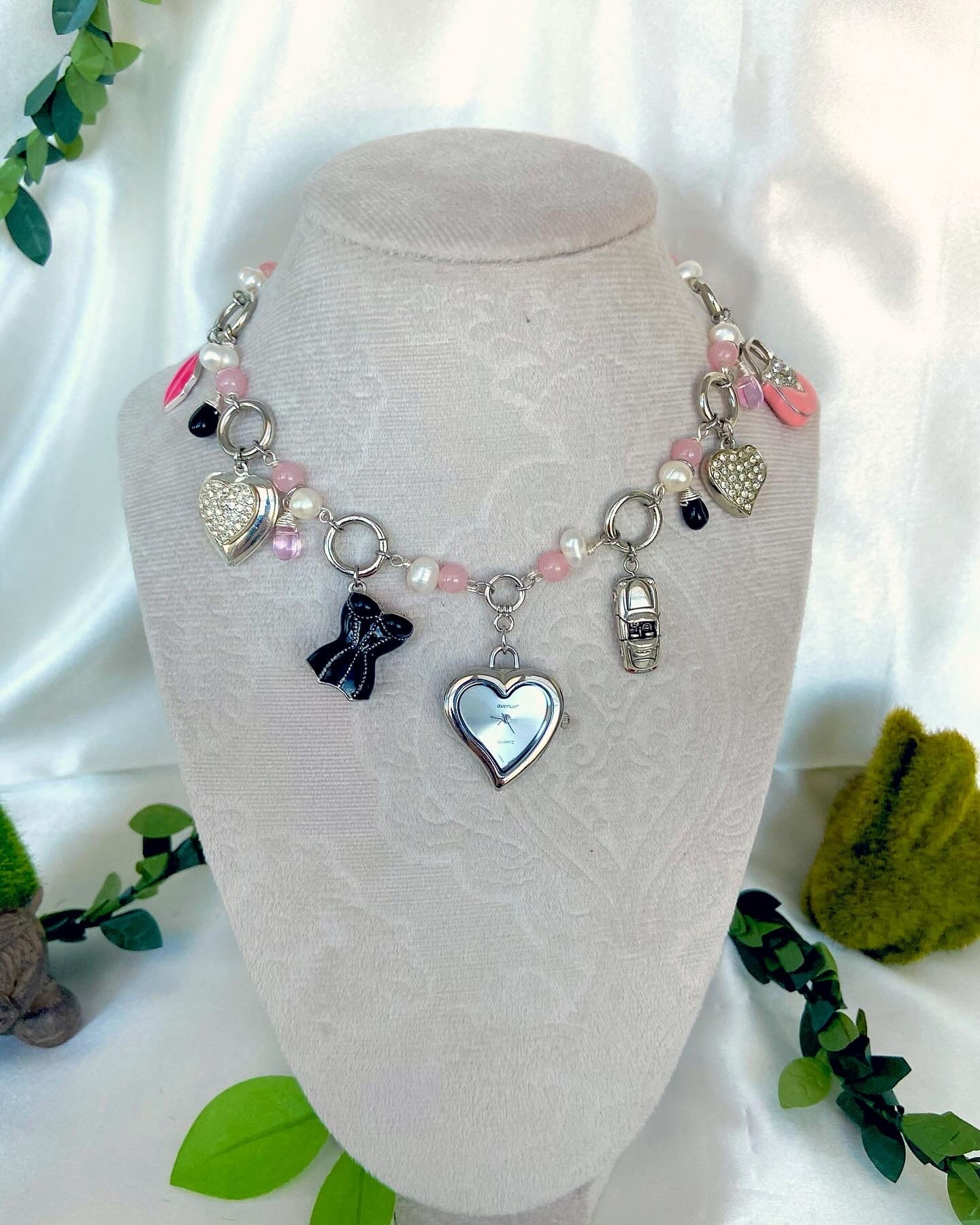 "Girl's Night Out" Watch Necklace