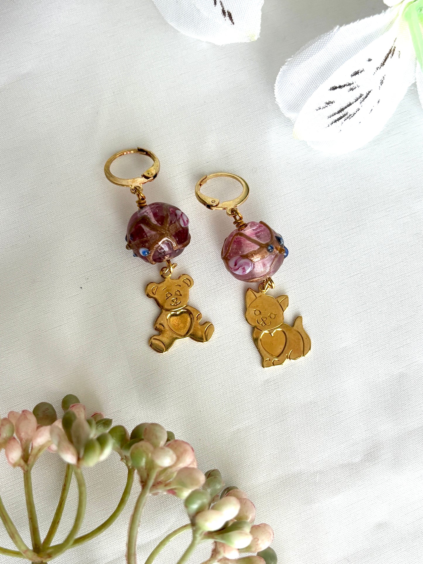 "Big Hearted" Earrings