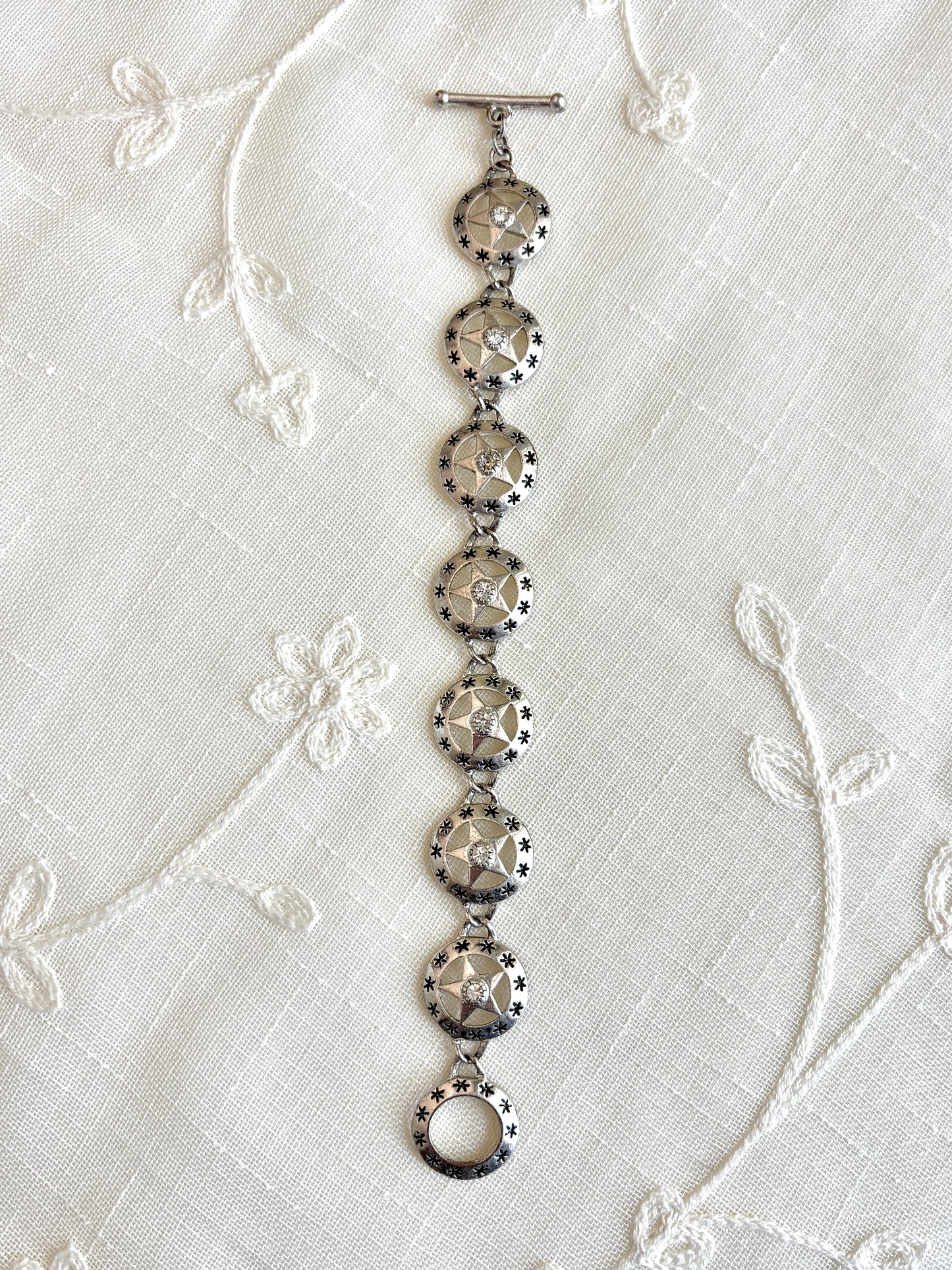 Rhinestone Star Bracelet