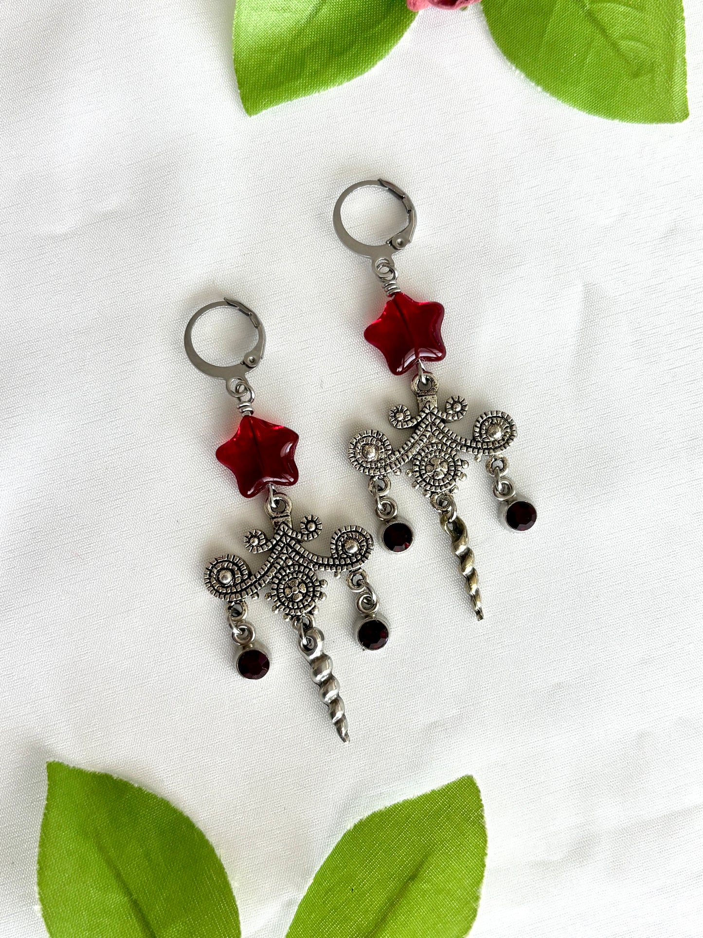 “Burning Up” Earrings