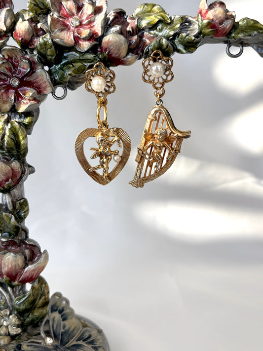 "Cupid's Caress" Earrings