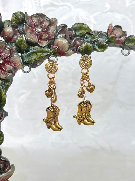 “Shakin’ Boots” Earrings