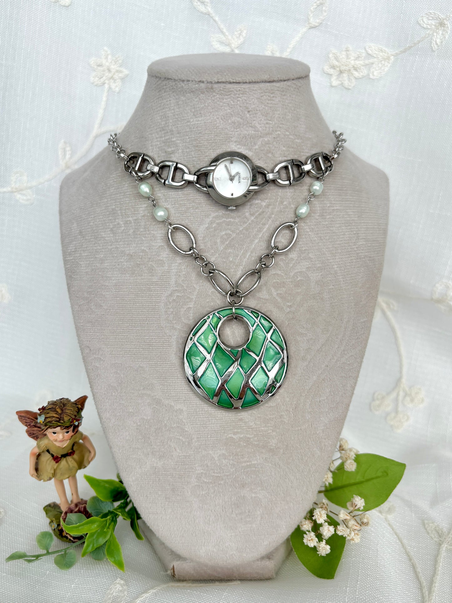 "You're So Scute" Watch Necklace