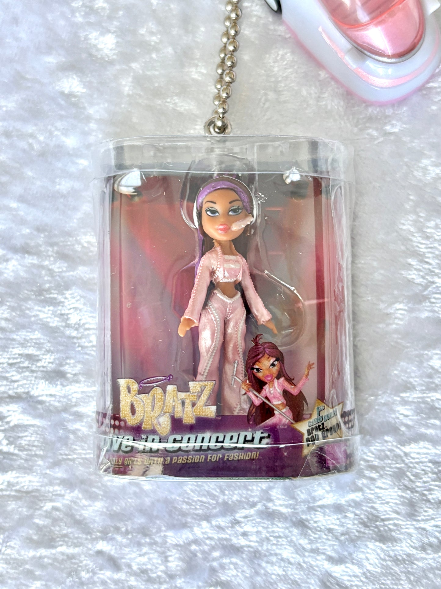 Bratz “Live In Concert” Charmed Keychain - Nevra w/ “Space Angels” Car Toy