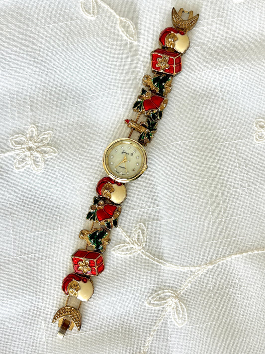 Jennie B Christmas Themed Slider Watch