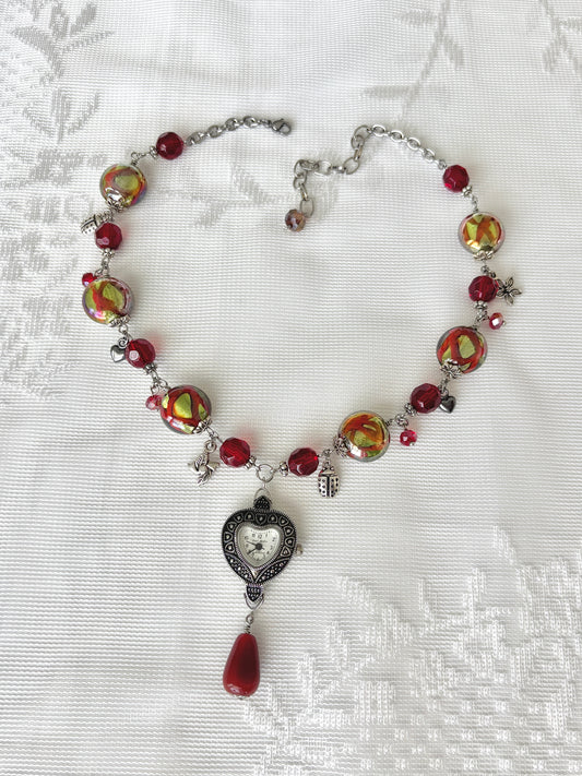 “Be Car-Mine” Watch Necklace
