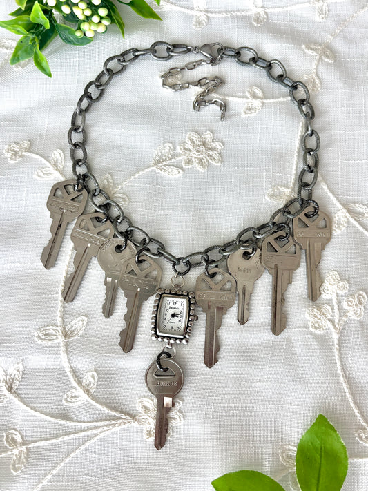 "Unlock Me" Watch Necklace