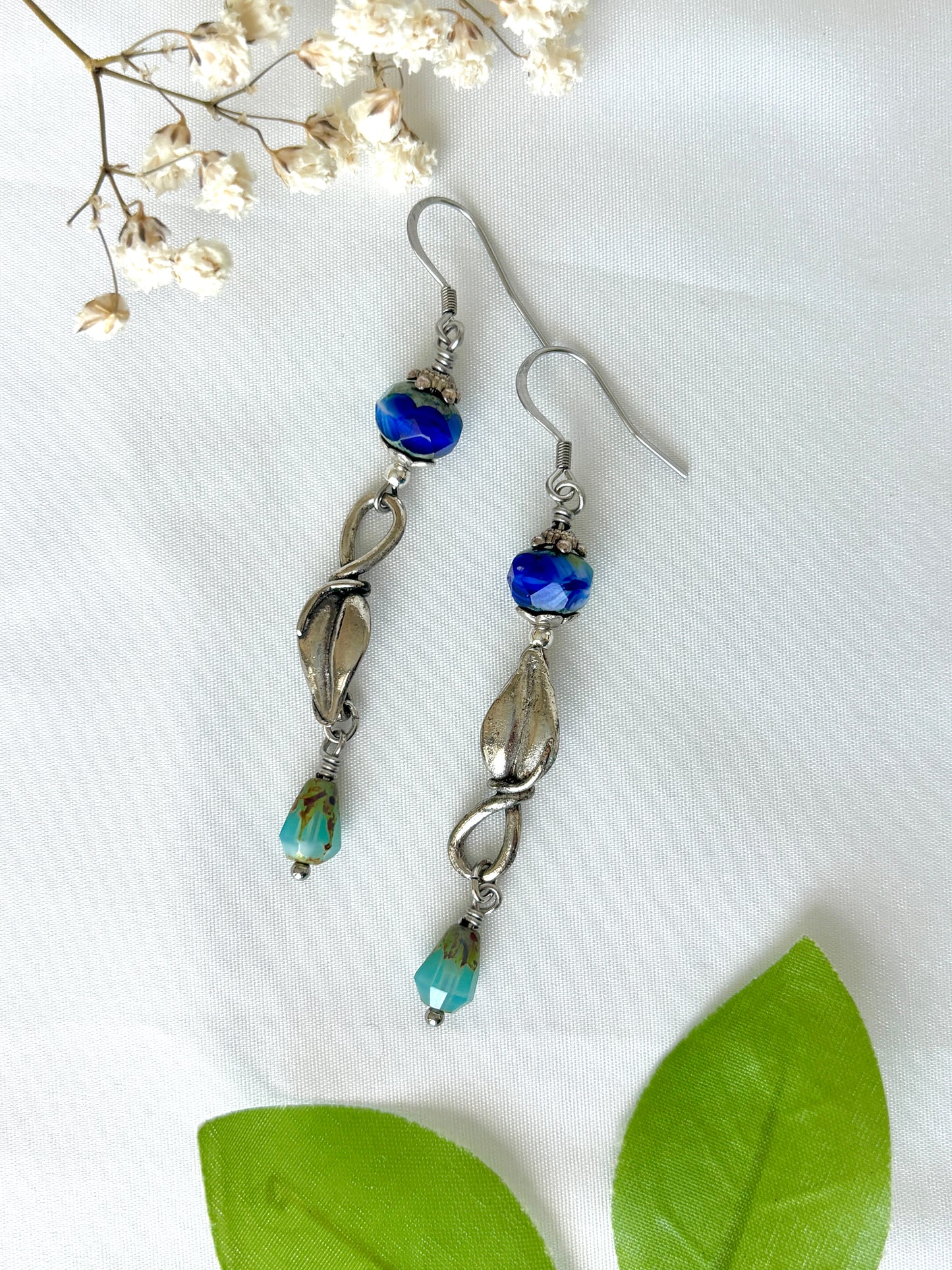 "Drape Vine" Earrings