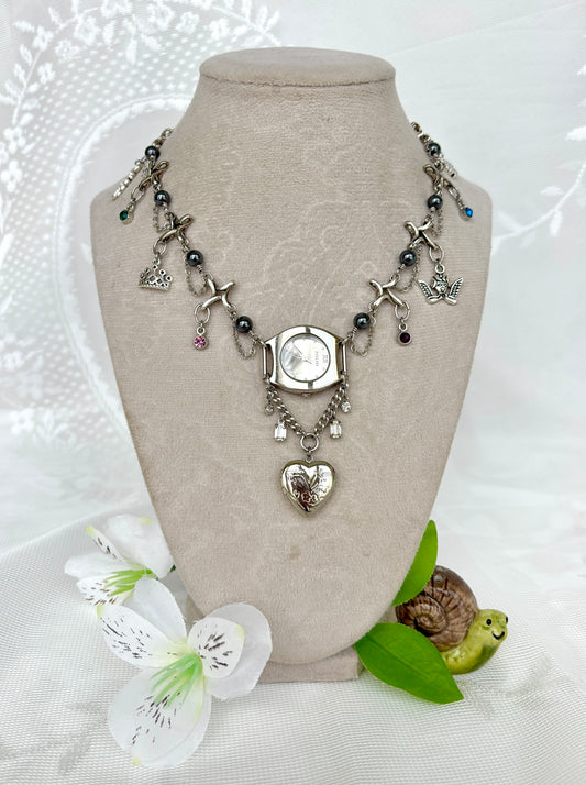 “Charmed To Meet You” Watch Necklace