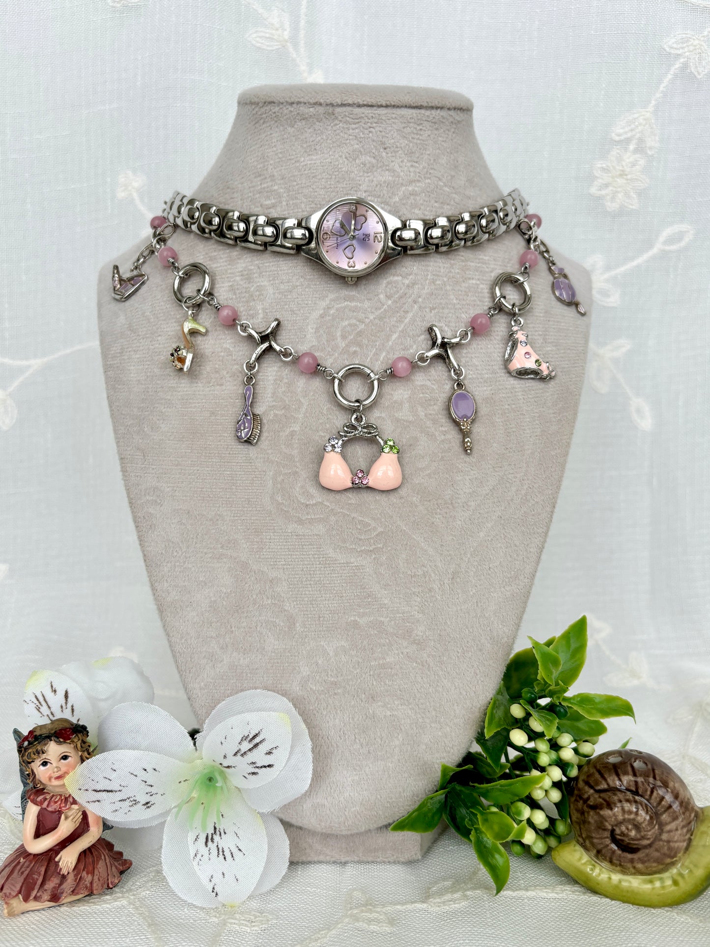 "Ladies Night" Watch Necklace