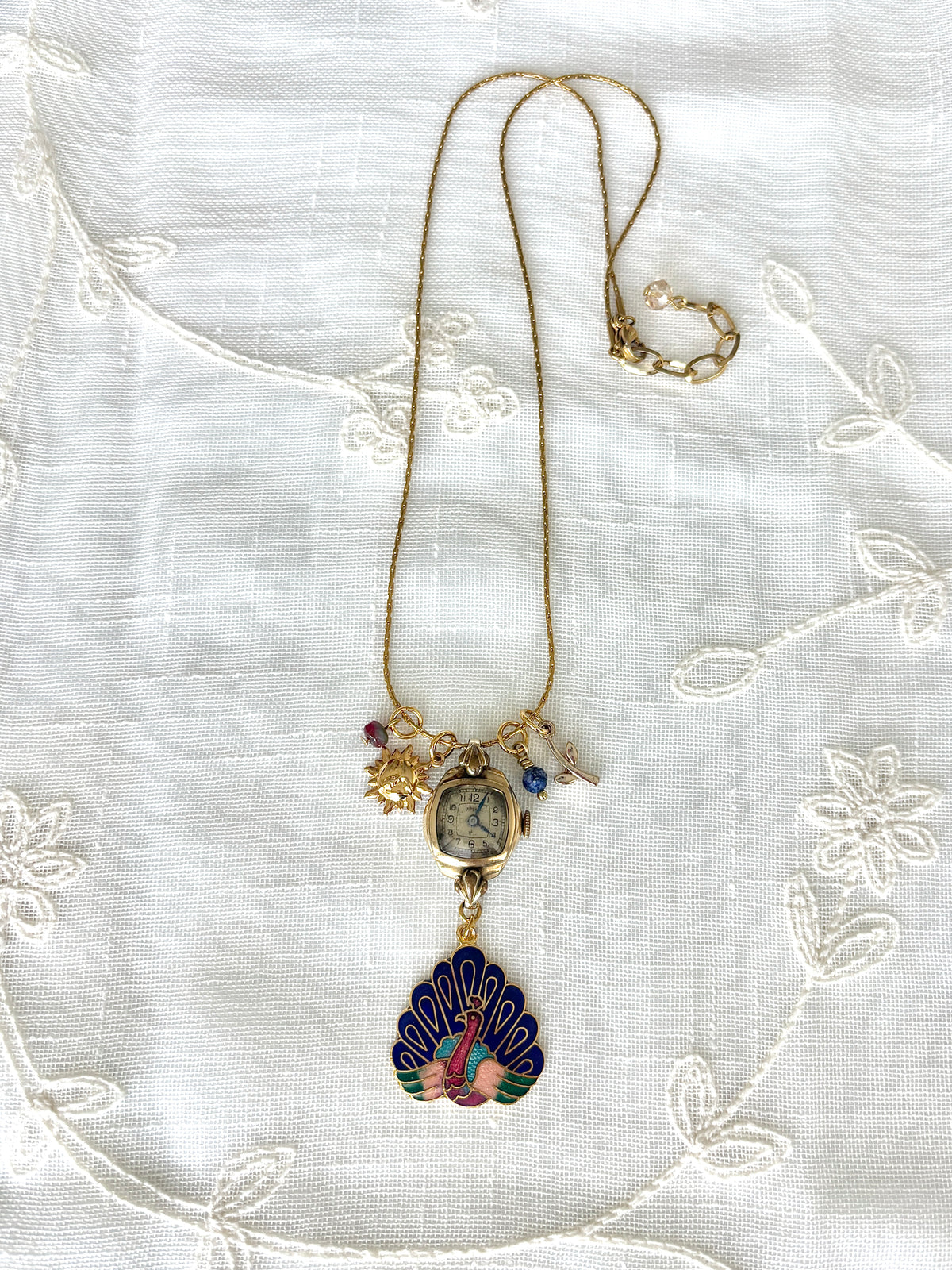 Gold Imperial - Watch Charm Necklace