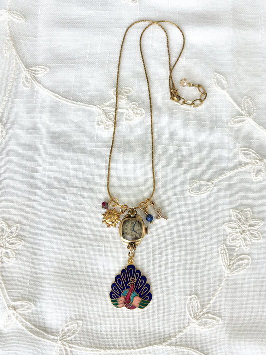 Gold Imperial - Watch Charm Necklace