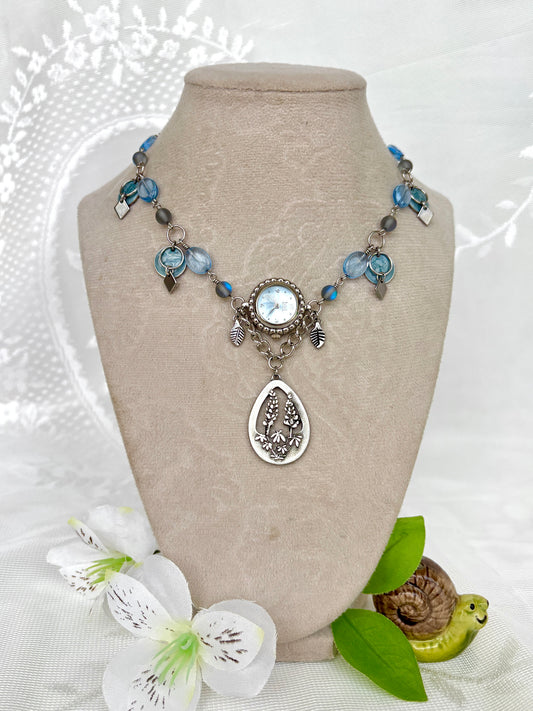 “Azure Yourself” Watch Necklace