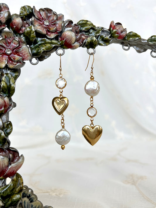 “Bits n’ Baubles” Locket Earrings