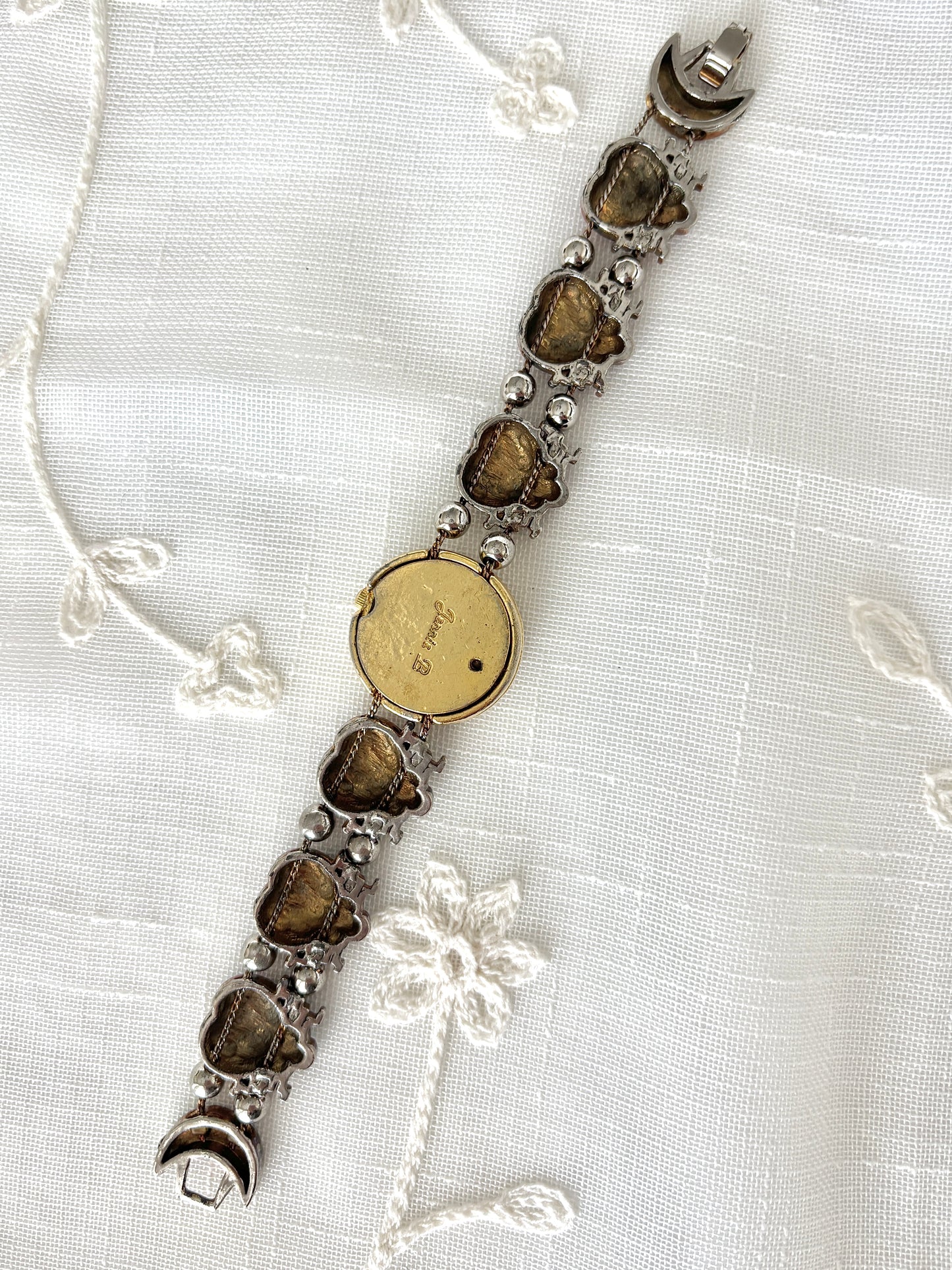 Jennie B Lady Bug Slider Charm Watch