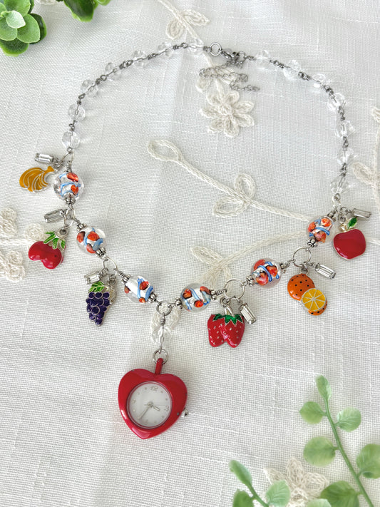“Fruit Salad” Watch Necklace